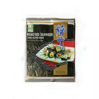 Dried nori seaweed for sushi (Porphyra spp.)