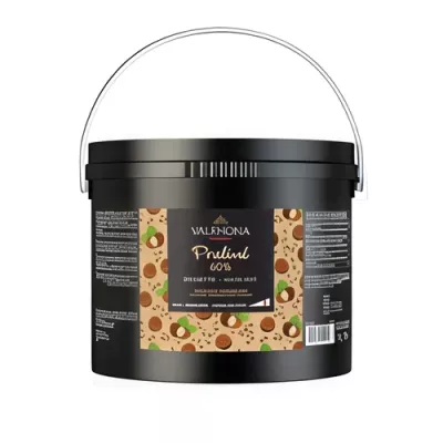 Caramelised hazelnut praline 60%