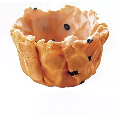 Mini savoury tomato basket