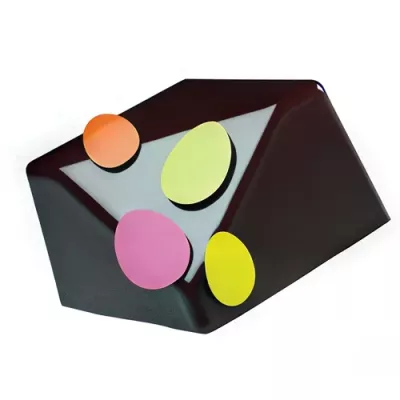 Assorted coloured ovals Guanaja 70% dark chocolate