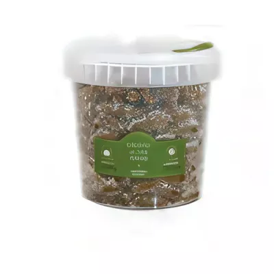 Caper berries in sea salt (Capparis spinosa)
