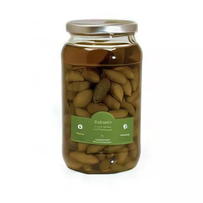 Caper berries in oil (Capparis spinosa)