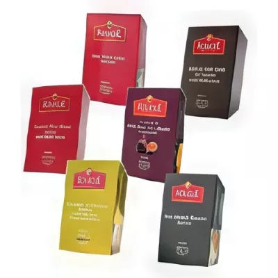 Assortment of 12 foie gras terrines