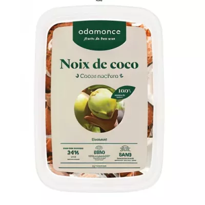 Coconut purée block