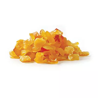 Candied orange peel crumbles