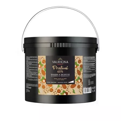 Fruity almond and hazelnut praline 60%