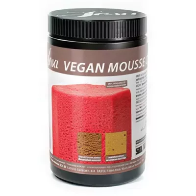Vegan mousse gelatine