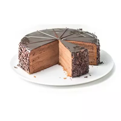 Layered Dark Chocolate Cake