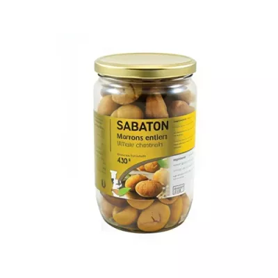Whole steamed chestnuts
