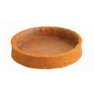 Mini sweet Graham Cracker round tart shell