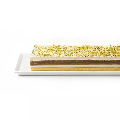 Caramel Pistachio Slice