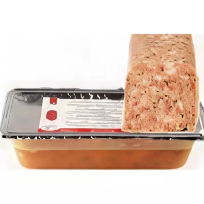 Goose meat terrine with rustic mustard