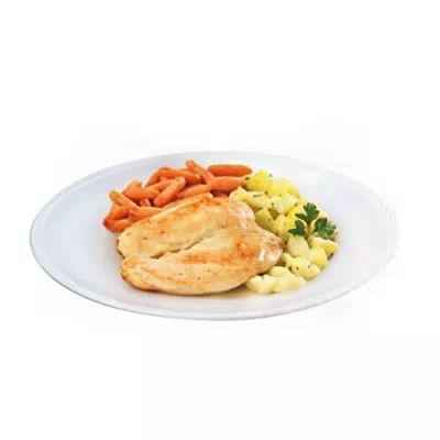 Chicken Breast with Potatoes and Carrots