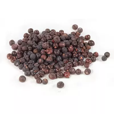 Organic juniper berries (Juniperus communis)
