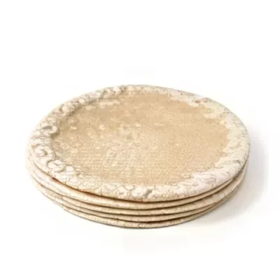 White Round Pizza Base
