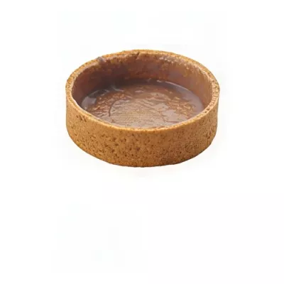 Large sweet almond round tart shell