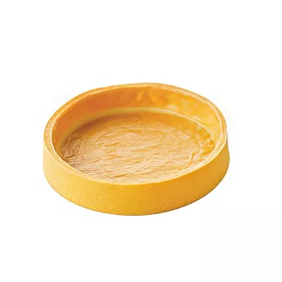 Large sweet lemon round tart shell