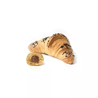 Glazed Hazelnut Cream Cornetto