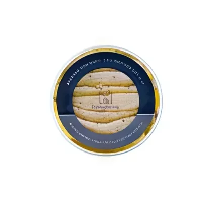 Smoked Herring marinated with whole grain mustard