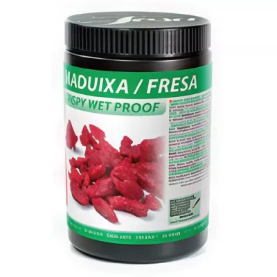 Strawberry crispy wet proof